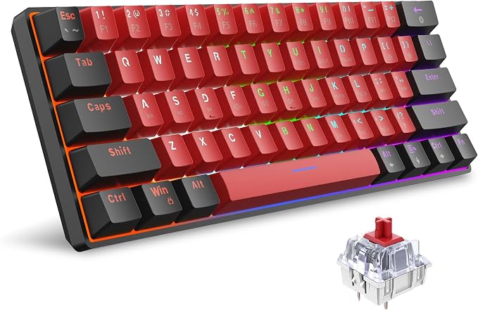 Black Red/Red Switch