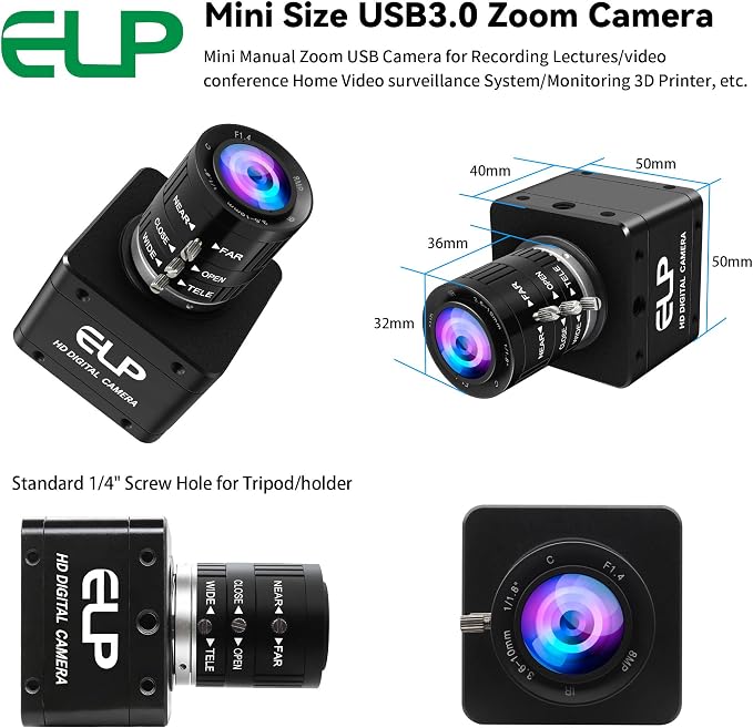 USB3.0 20Pin 3X Zoom