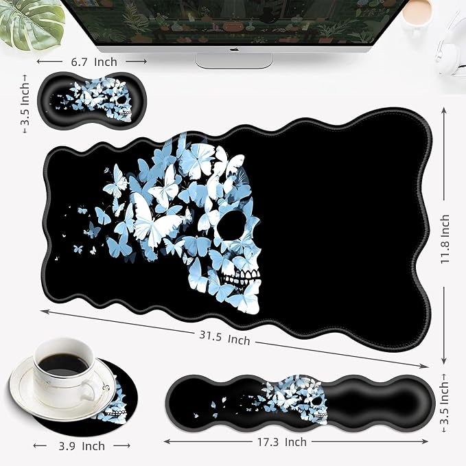 19 Butterfly Skull
