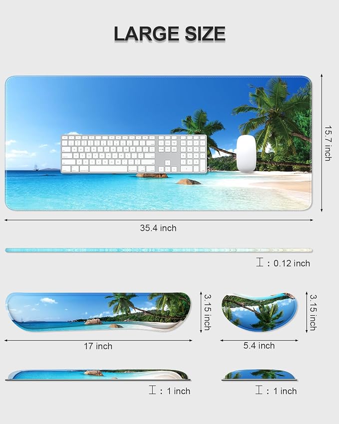 Beach and Coconut Trees
