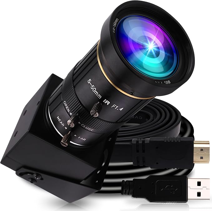 5-50mm 10X zoom lens