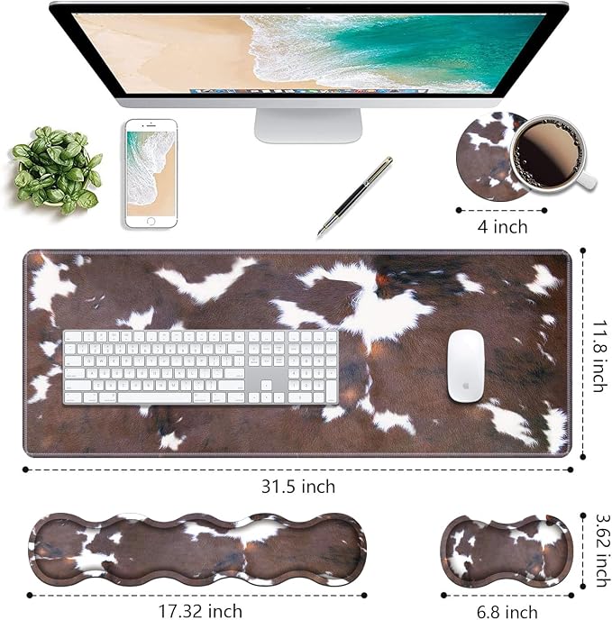 Brown Cow Print
