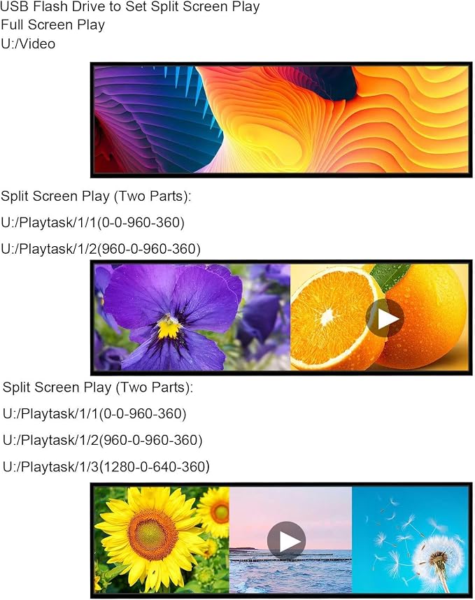 28.6'' Advertising LCD Monitor