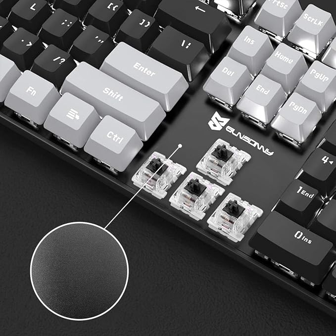 Black Switch Black & Grey