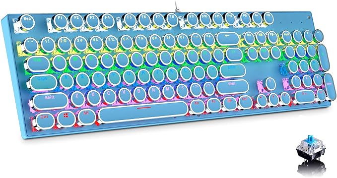 104 key blue