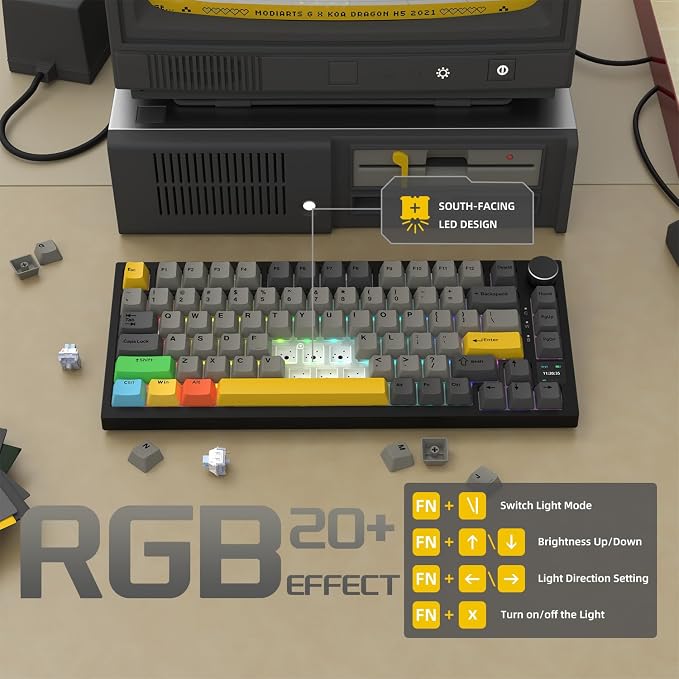 black grey yellow-C02/flying fish switches