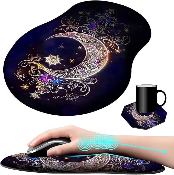 Moon Star Galaxy Floral