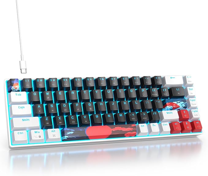 68Black/red Switch
