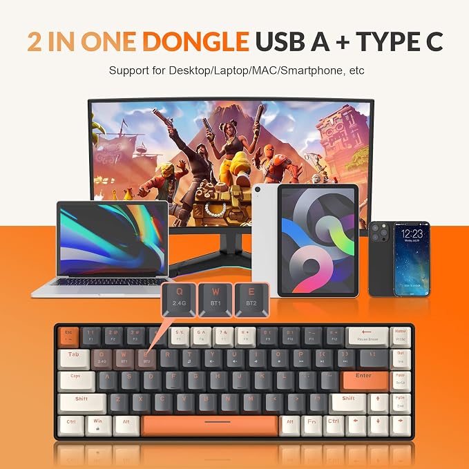Orange & Grey/Blue Switch
