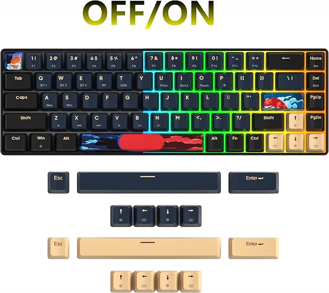 Blue samurai 68-Yellow Switch