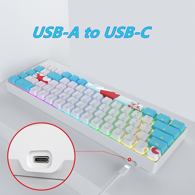 Blue/ 68 Red Switch