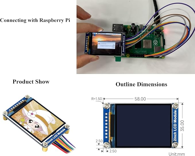 2inch IPS LCD Display Module