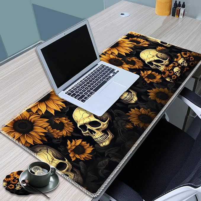 Sunflower Skull