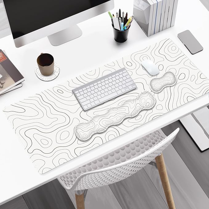 White Topographic
