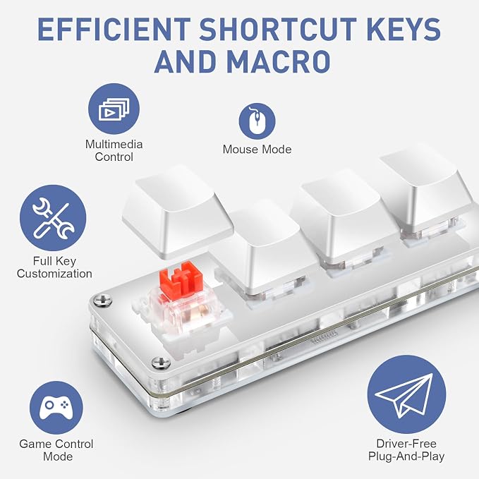 White 4 Keys