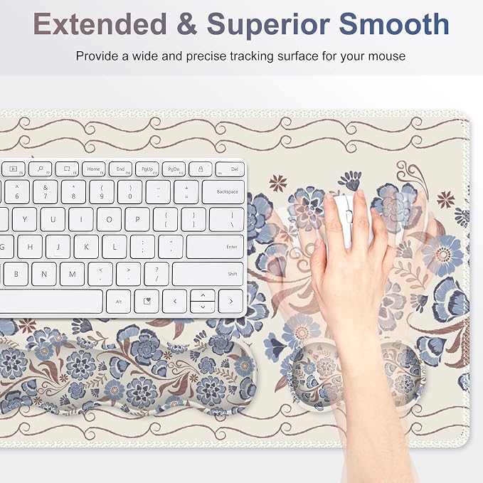 Vintage Blue Flower