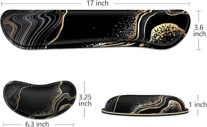Black Gold Marble