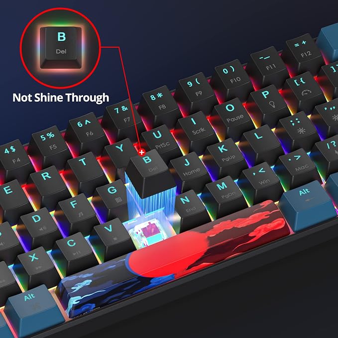 Monstor black /red Switch 61
