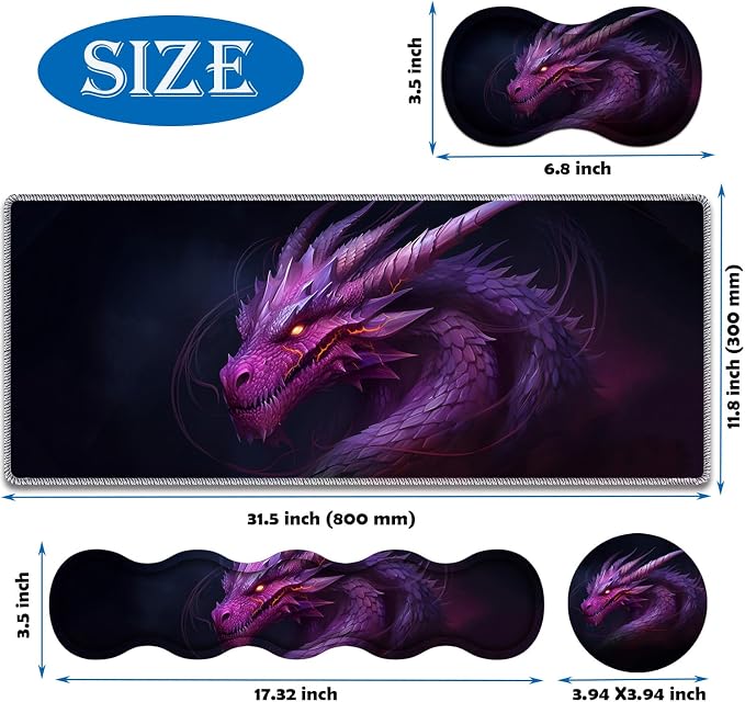 Flame Eyes Purple Dragon