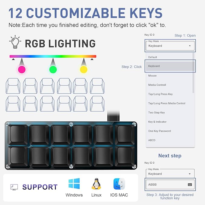 Black 12 Keys