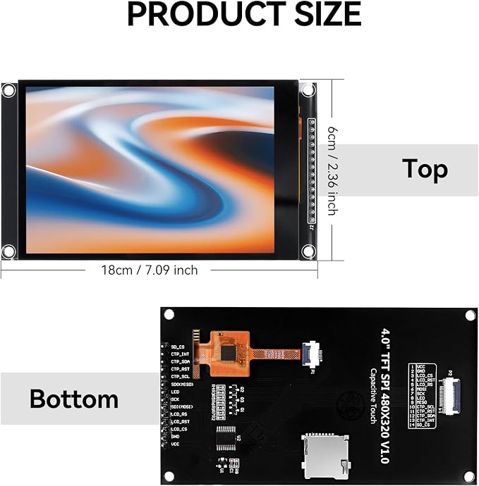 1pcs 4.0 Inch