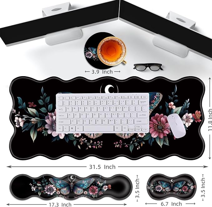 Aesthetics Floar Butterfly Moon