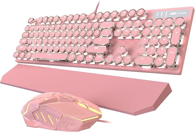 Pink and White