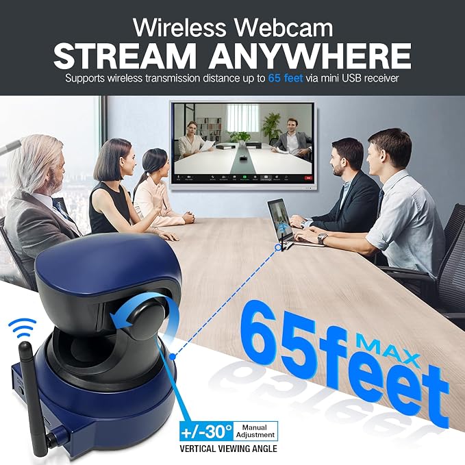 Wireless webcam+Mini Tripod