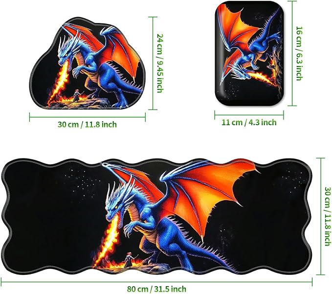Blue Flame Dragon