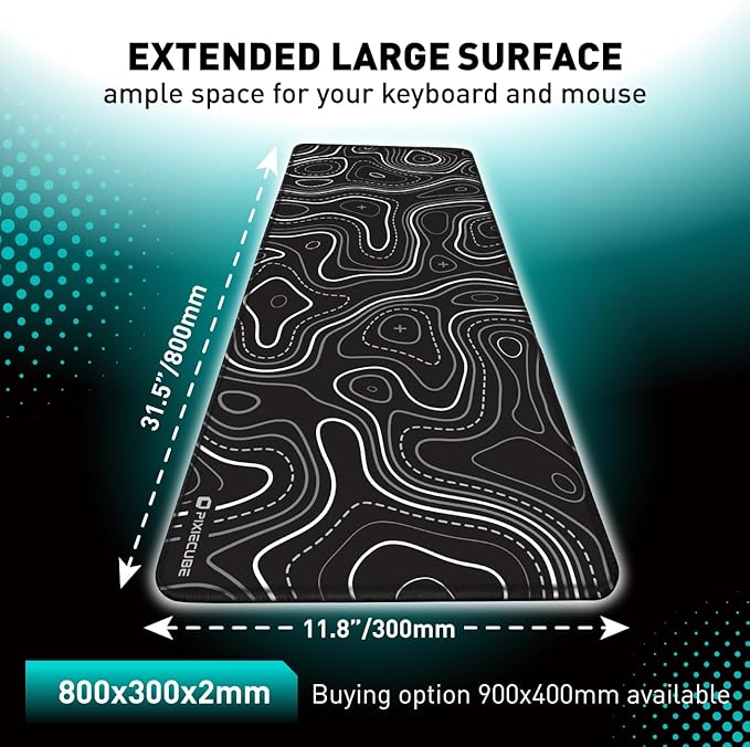 Black Topographic