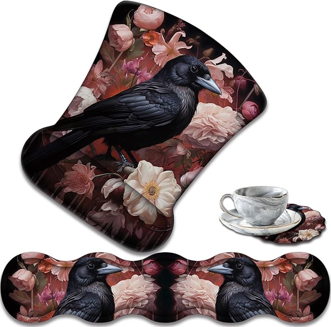 Magpie Peony Bird Flowers