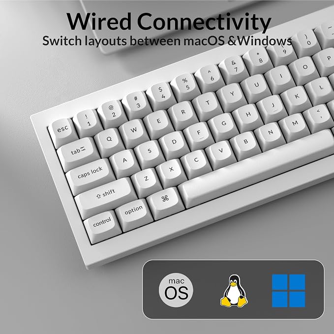 White (Gateron G Pro Brown Switch)