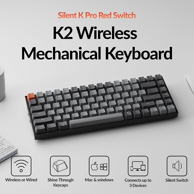 Keychron Silent K Pro Red Switch