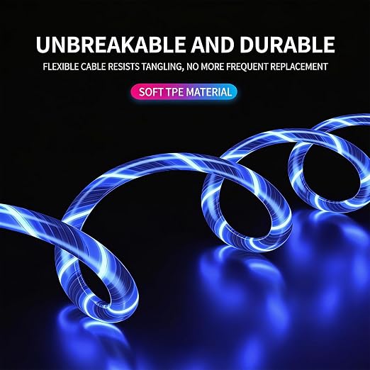 3IN1 Multi Ports LED Blue