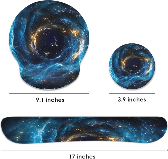Blue Black Galaxy