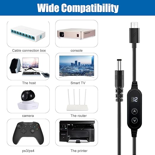 Black-65W usb c to dc cable