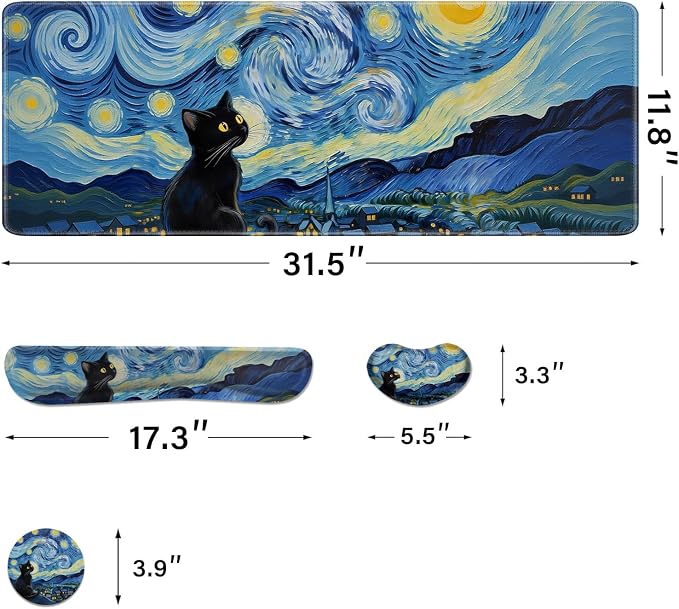 Starry Night Cat