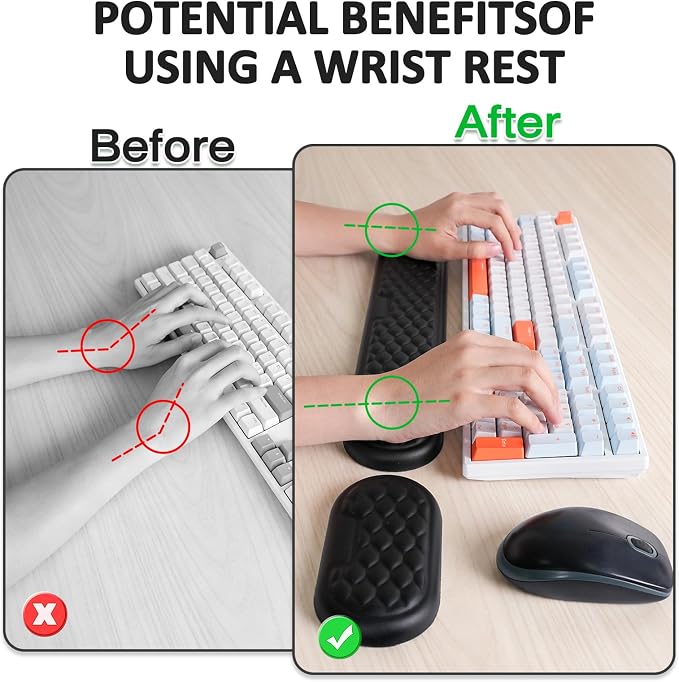Black Wrist Rest