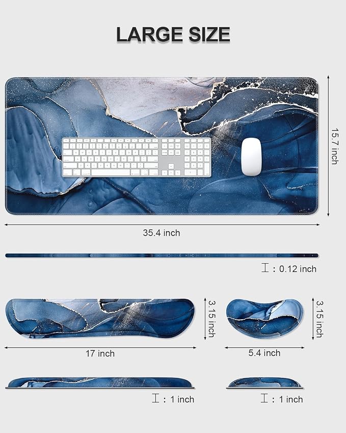 Ink Navy Marble