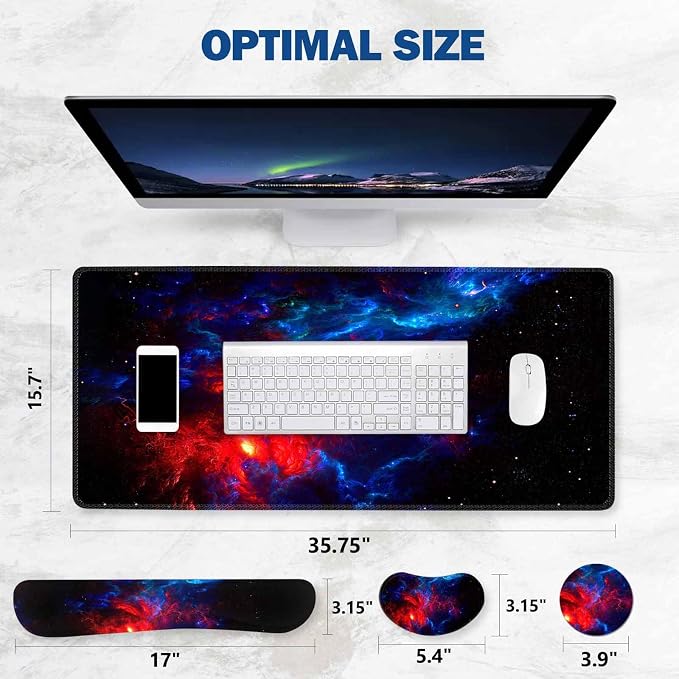 Blue Red Galaxy