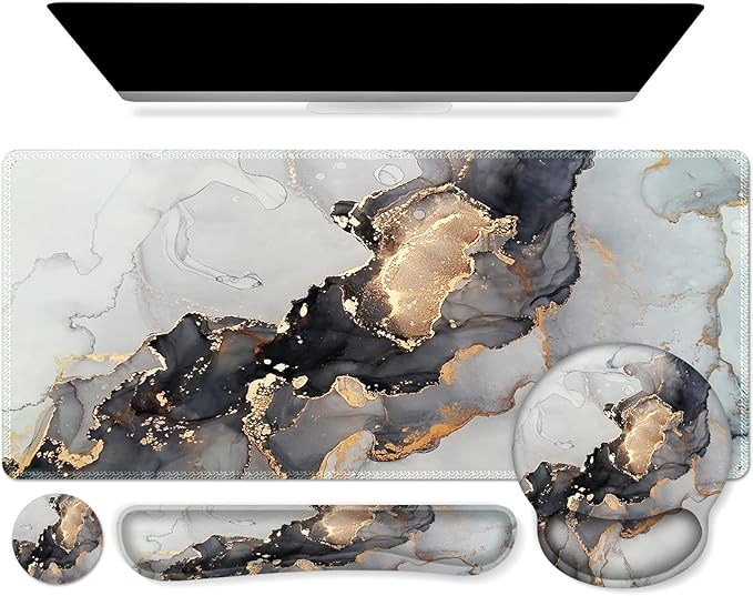Grey Ink Marble