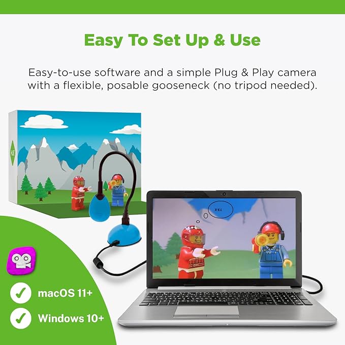 Green Camera without Carry Case