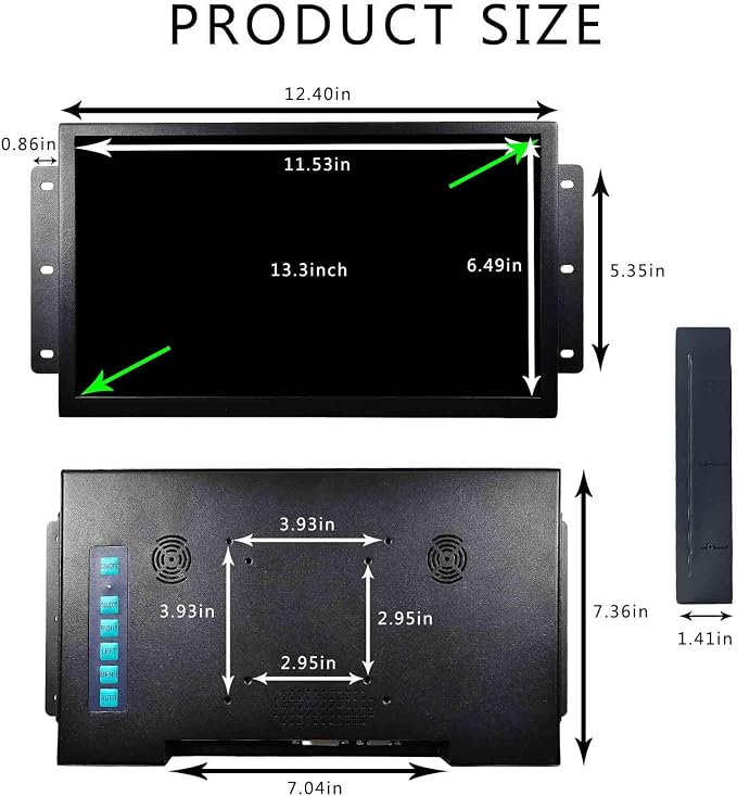 13.3'' 1920x1080 Touchscreen Monitor