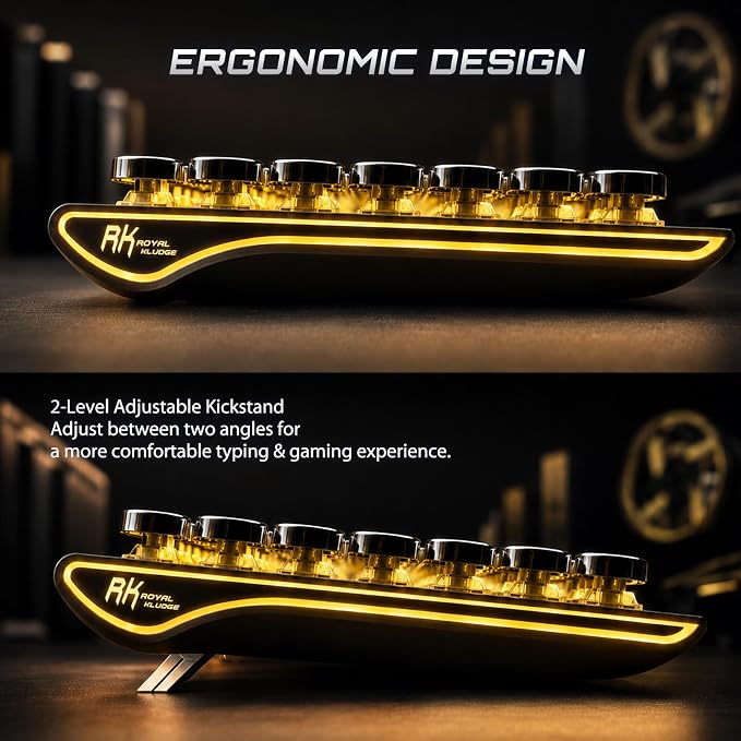 black yellow backlit