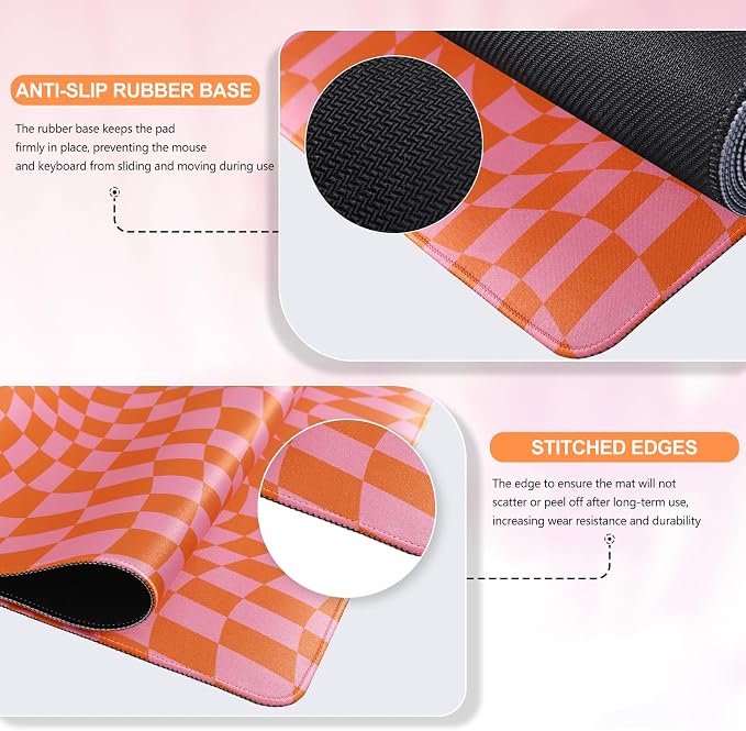 Orange Checkered