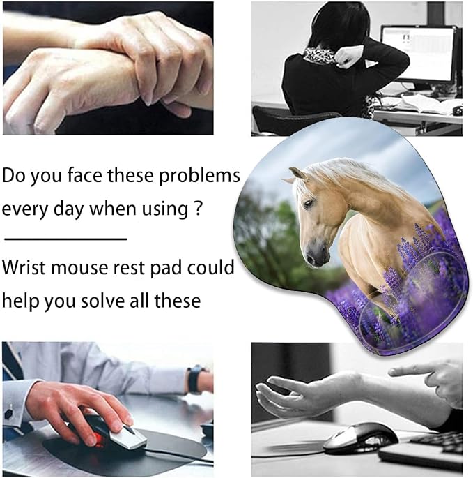 Purple Lavender War Horse