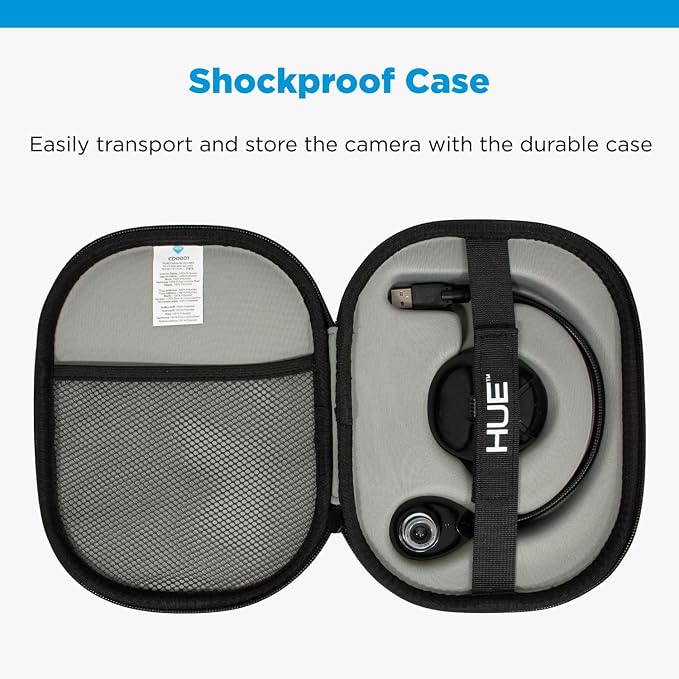 Black Camera with Carry Case
