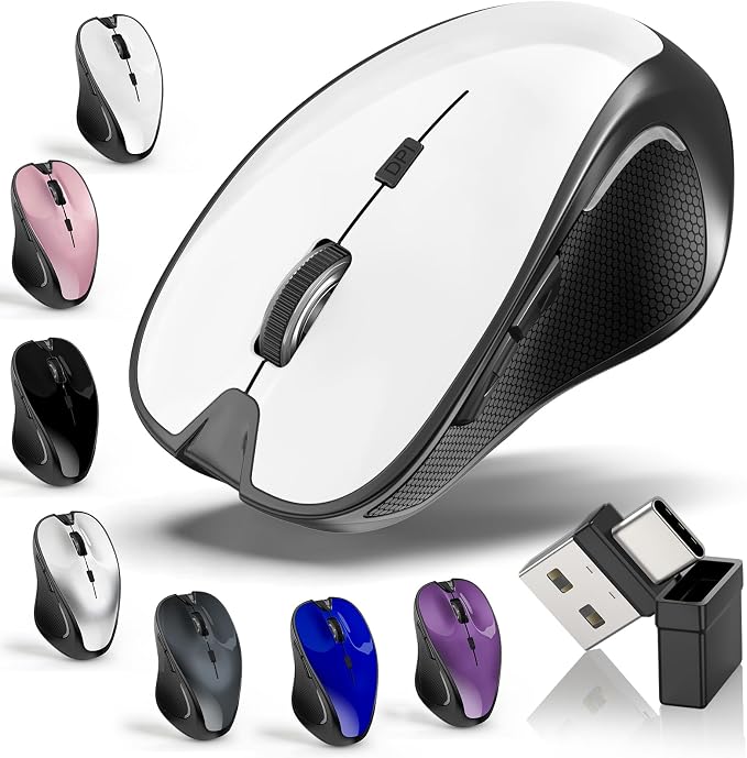 10.Wireless Bluetooth Mouse (WHITE)