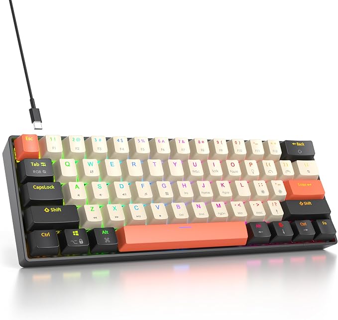 61 carbon/Red Swicth