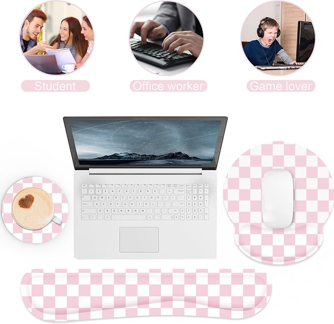 Pink Checkered